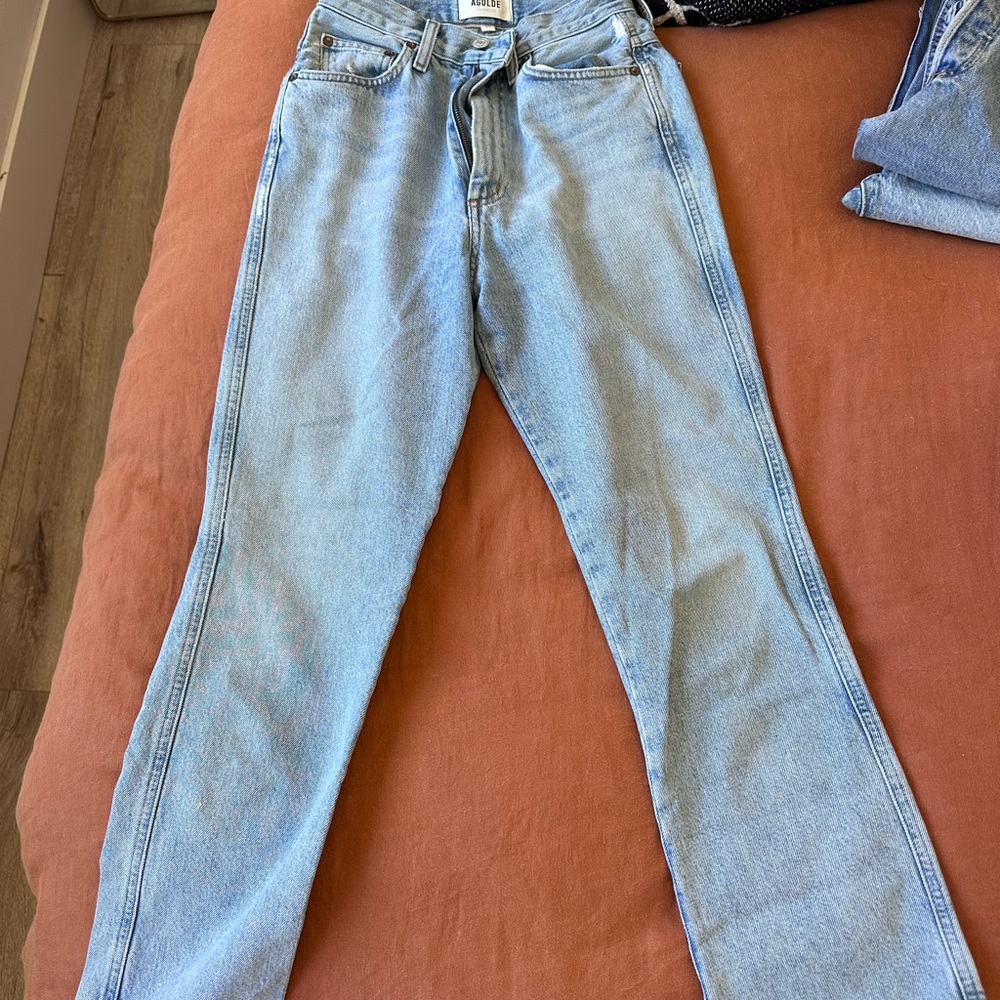 Agolde pinch waist in riptide size 24